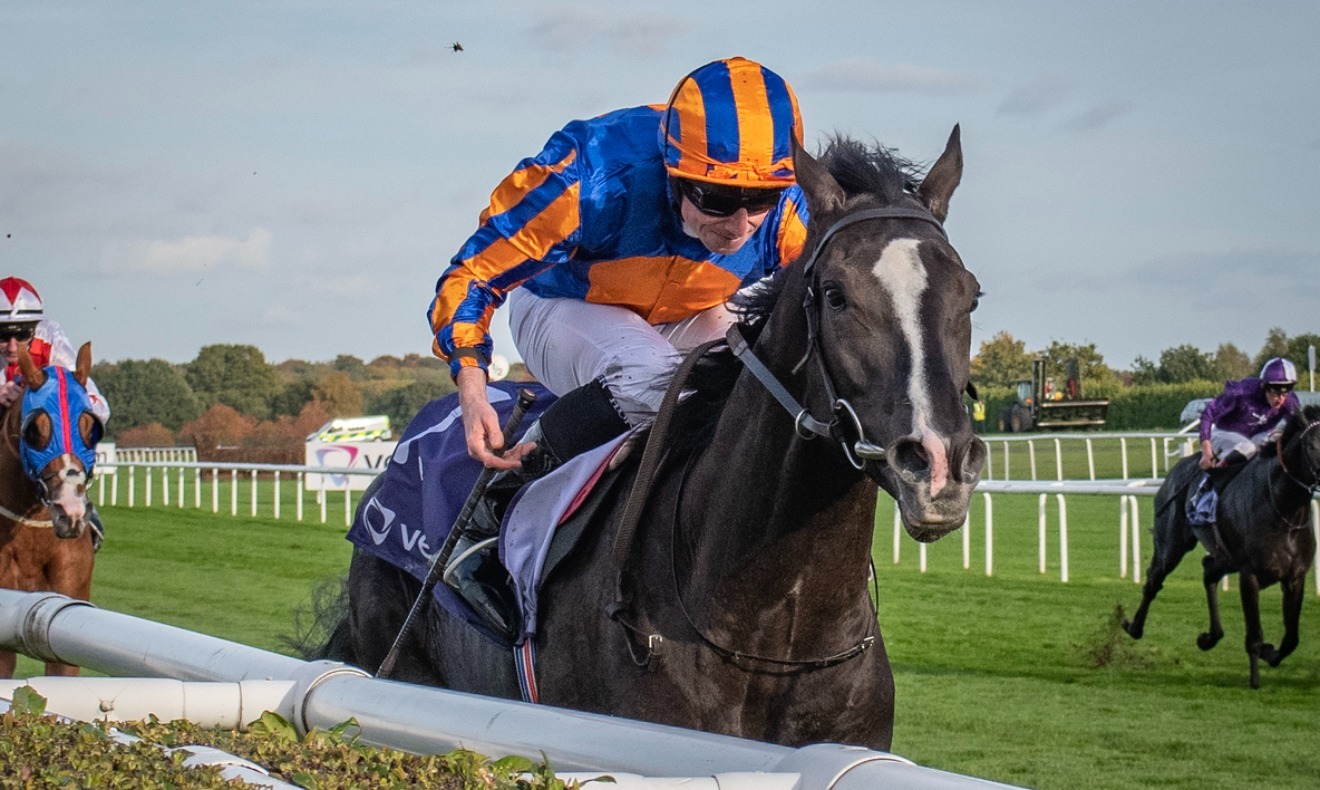 
                        Auguste Rodin winning The Futurity Trophy Gr.1 
                         